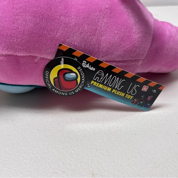Among Us Pink Crewmate Plush 12” - Picture 4 of 4